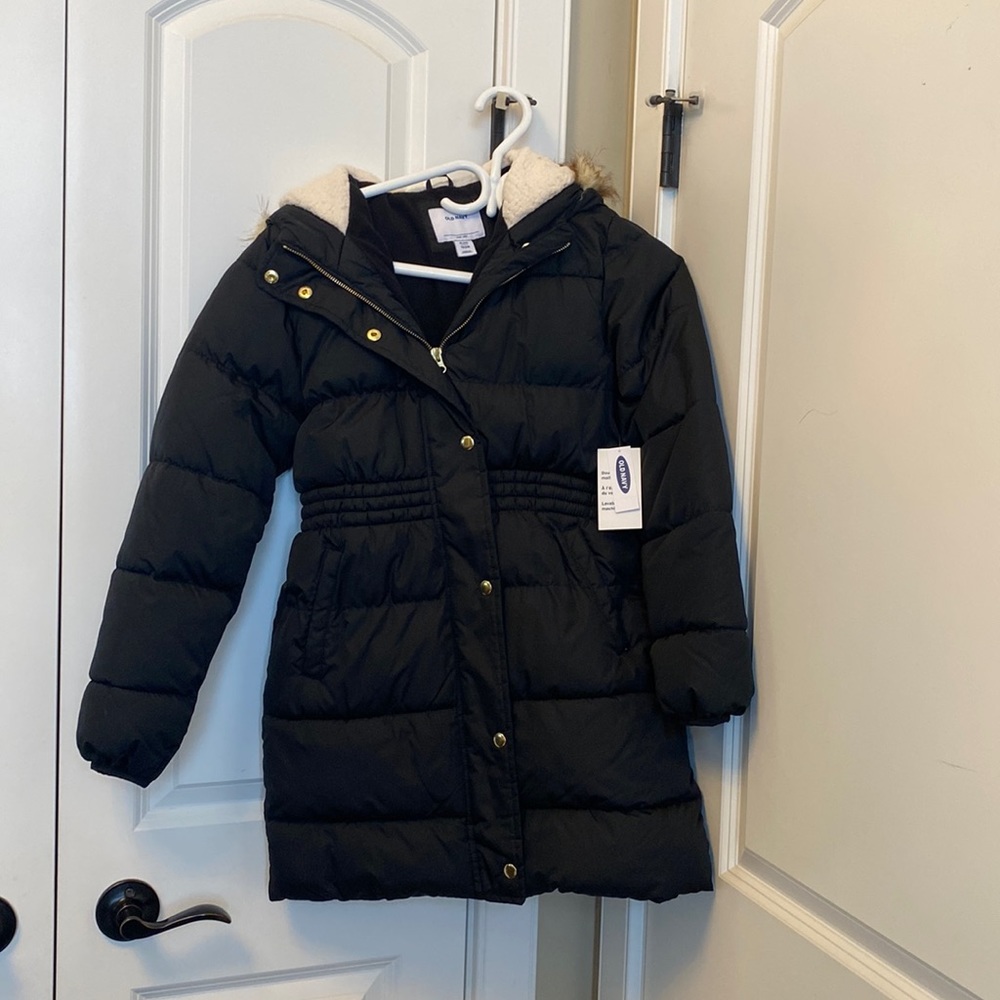 NWT Old Navy girls Size XL winter jacket in Black
